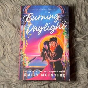 Burning Daylight by Emily McIntire paperback book deluxe edition NWT